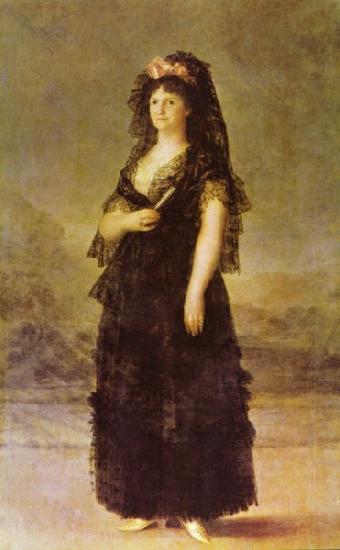 Agustin Esteve Portrait of Maria Luisa of Parma Sweden oil painting art